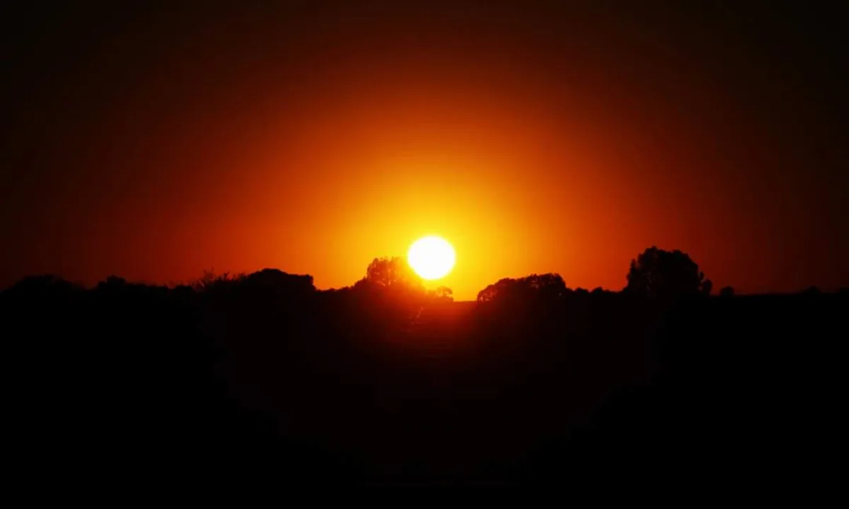 Sunset at Zanchieta